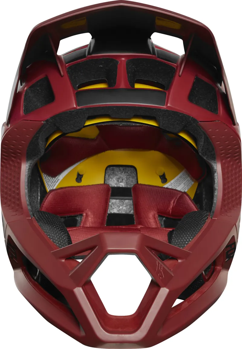 Fox Proframe Full Face Enduro Helmet - Cardinal Red-5