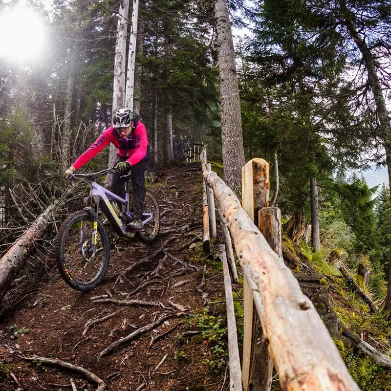 Santa Cruz Bullit S Model - EP8 Motor - Gloss Lavender and Yellow - 2023 Build-3