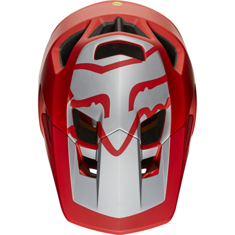 Fox Proframe Wide Open Helmet - Bright Red - Limited Edition-1