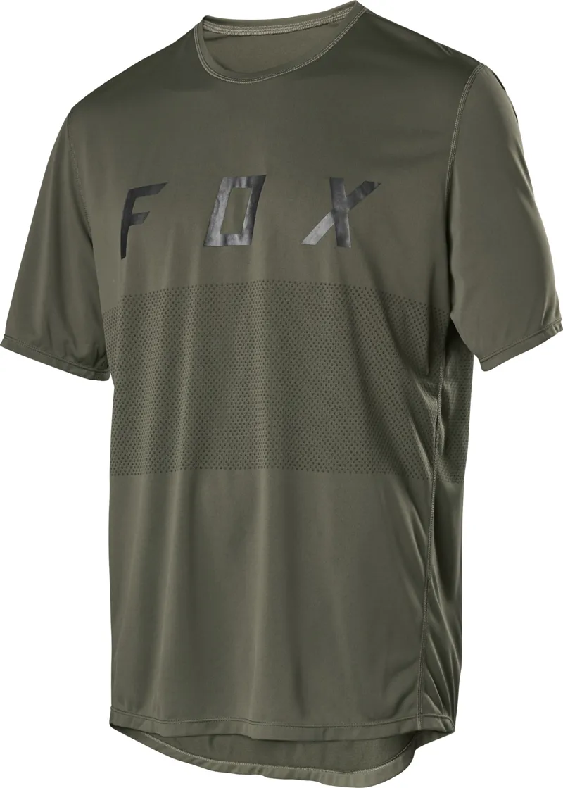 Fox Ranger Short Sleeve Jersey - Olive Green