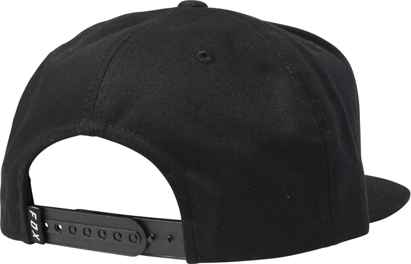 Fox Shield Snapback Hat - Black-1