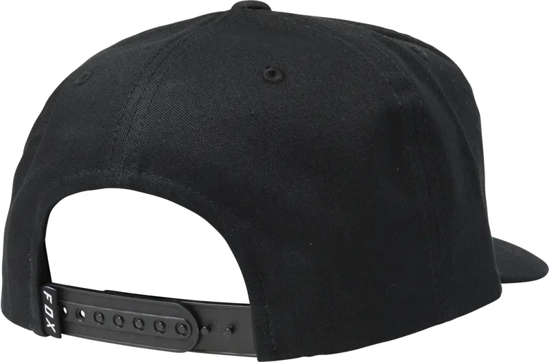 Fox Non Stop Snapback Hat - Black / White-1