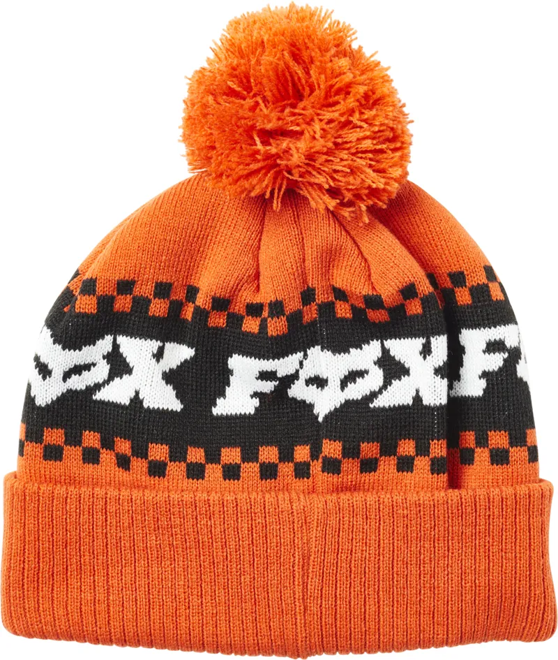 Fox Overkill Beanie - Atomic Orange-1