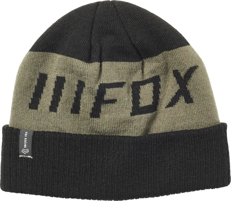 Fox Down Shift Beanie - Black