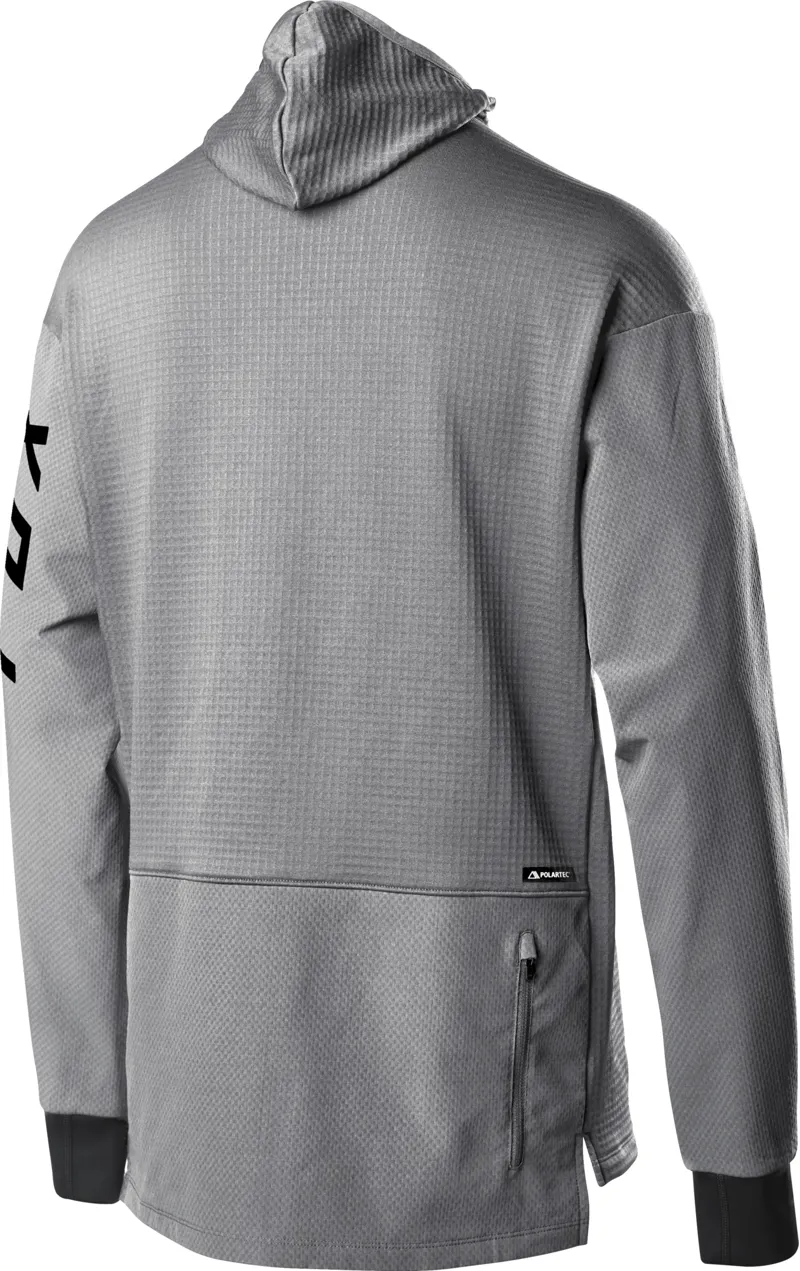 Fox Defend Thermo Hooded Jersey - Slate Grey-1