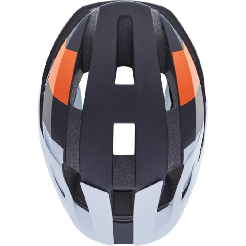 Fox Flux Gothik Helmet - Black / White / Orange - Limited Edition-1