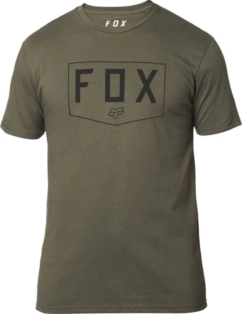 Fox Shield Short Sleeve Premium Tee - Olive Green