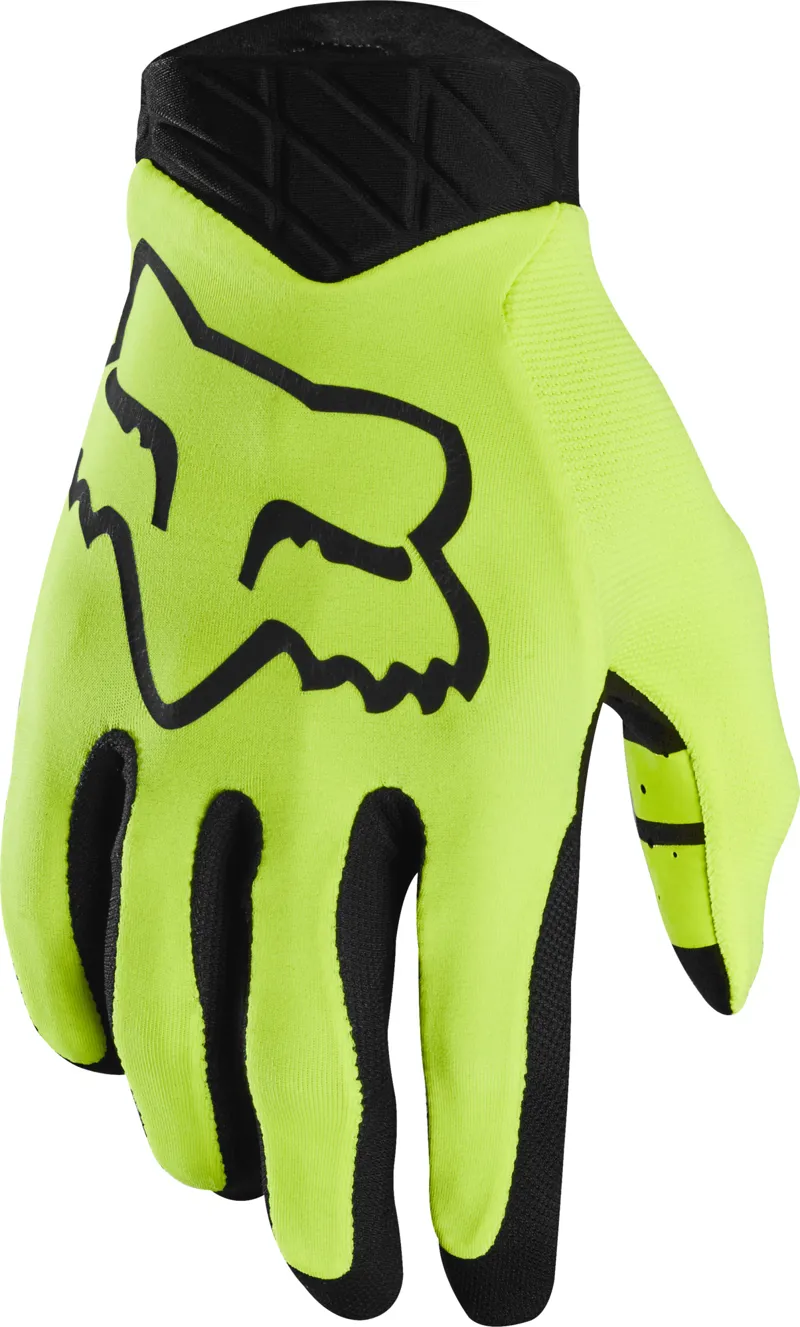 Fox Flexair Glove Lunar - Day Flo Yellow