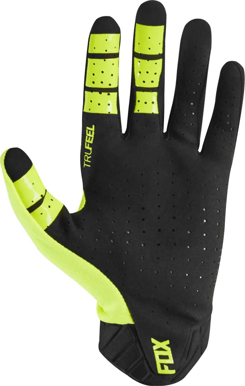 Fox Flexair Glove Lunar - Day Flo Yellow-1