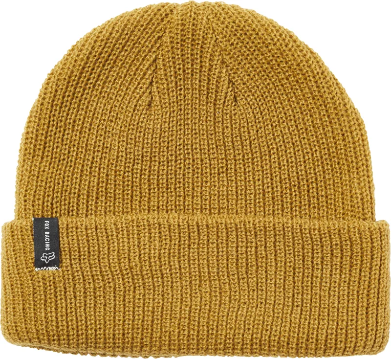 Fox Machinist Beanie - Dark Yellow