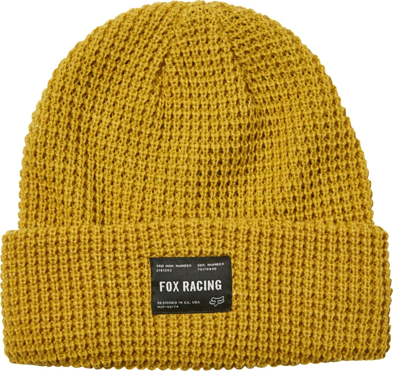 Fox Reformed Beanie - Mustard