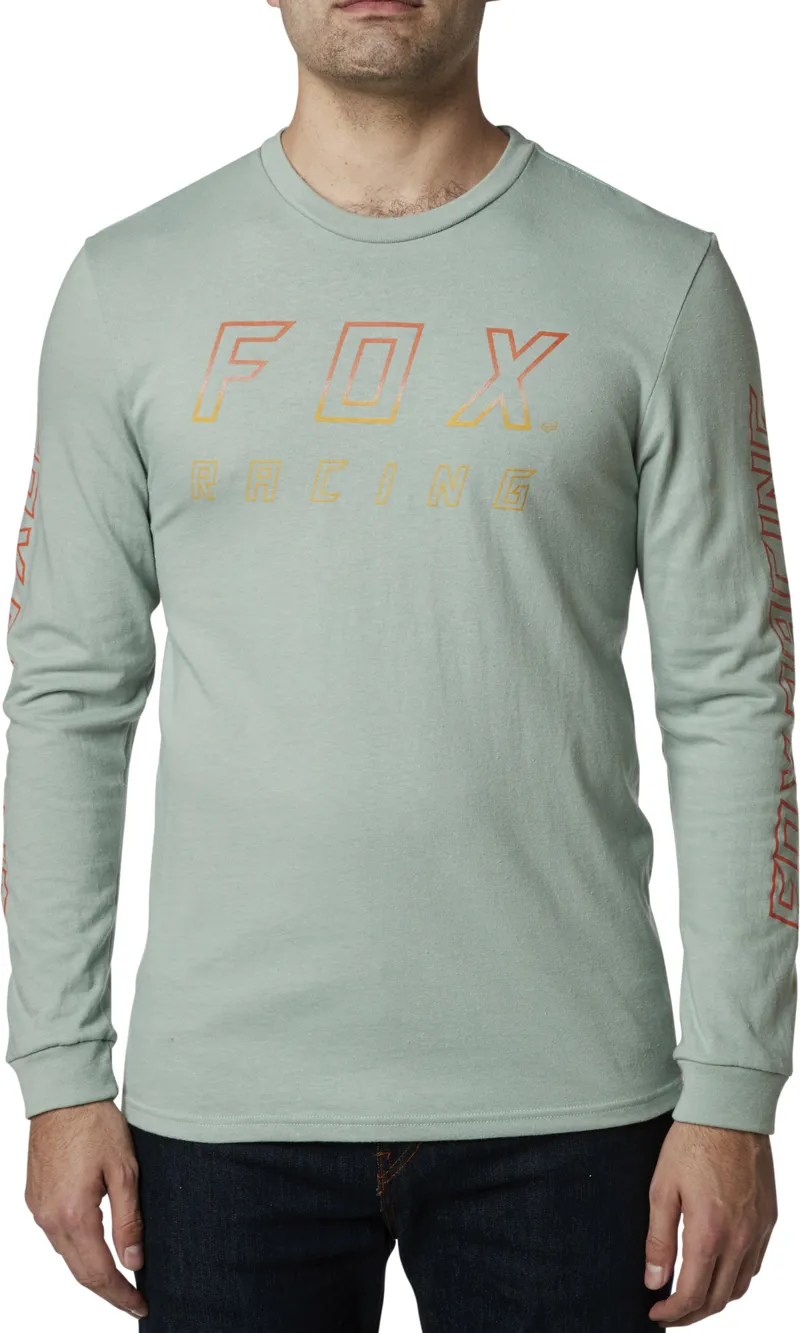 Fox Neon Moth Long Sleeve Tech Tee - EUC-2