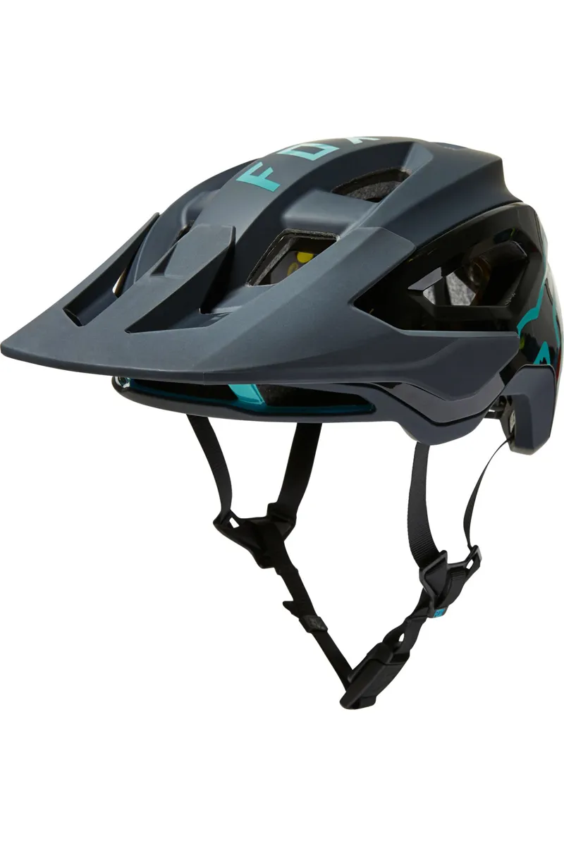 Fox Speedframe Pro Helmet - MIPS - Teal-1