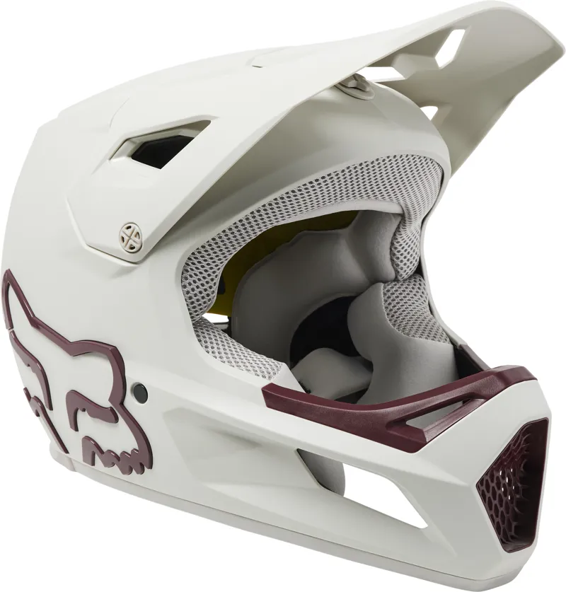 Fox Rampage Helmet CE/CPSC - MIPS - Vin White