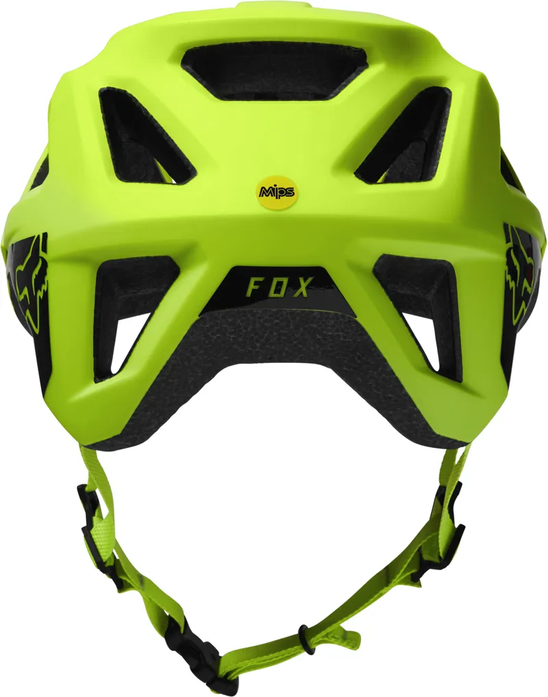 Fox Mainframe Enduro MTB Helmet - MIPS - Flo Yellow - New-3