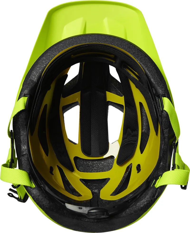 Fox Mainframe Enduro MTB Helmet - MIPS - Flo Yellow - New-4