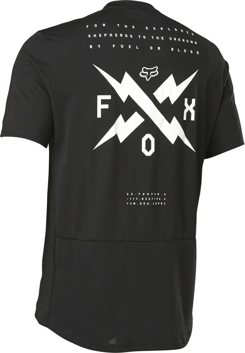 Fox Ranger DriRelease Short Sleeve Jersey Calibrated - Black-1