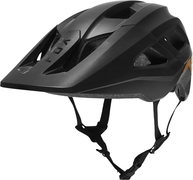 Fox Youth Mainframe Trail Helmet - MIPS - Black / Gold-1