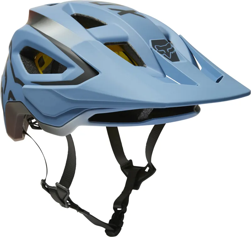 Fox Speedframe VNISH Enduro Helmet - MIPS - Dust Blue