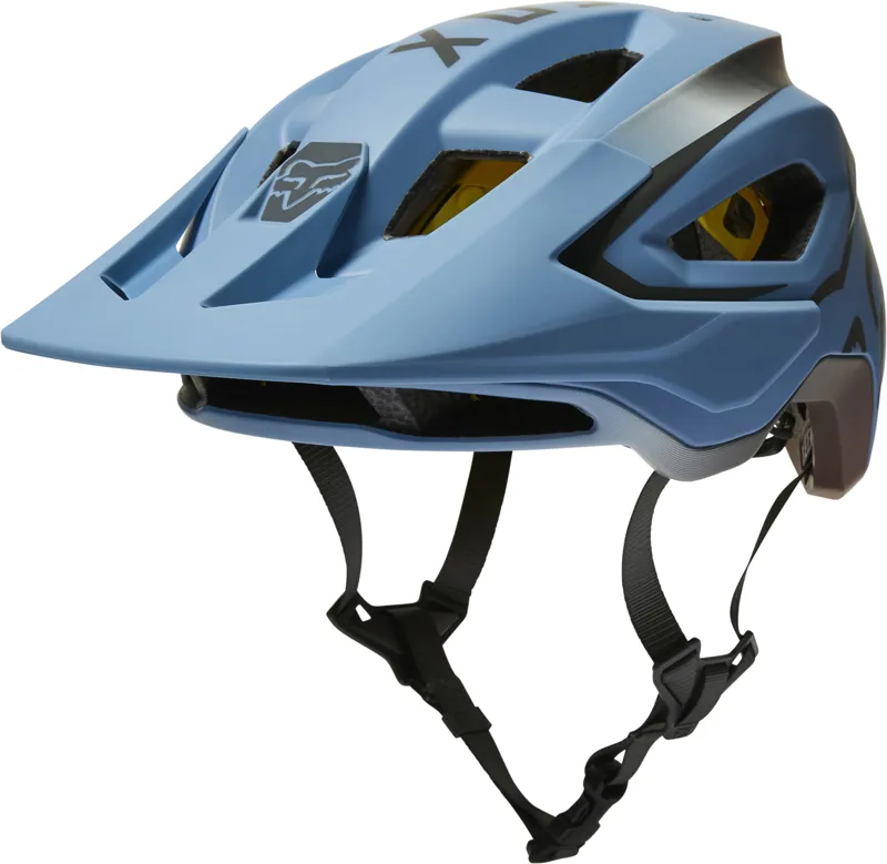 Fox Speedframe VNISH Enduro Helmet - MIPS - Dust Blue-1