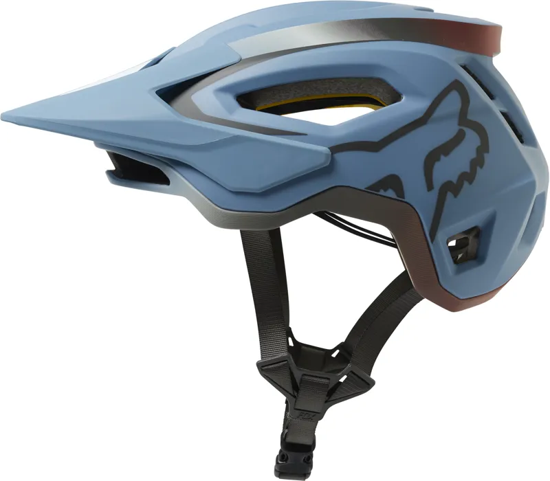 Fox Speedframe VNISH Enduro Helmet - MIPS - Dust Blue-7