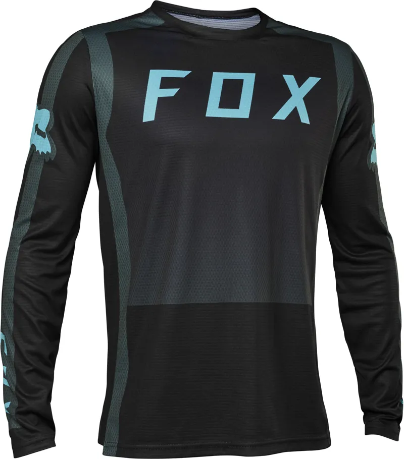Fox Defend Long Sleeve Mens Jersey - Race Capsule - Emerald-6