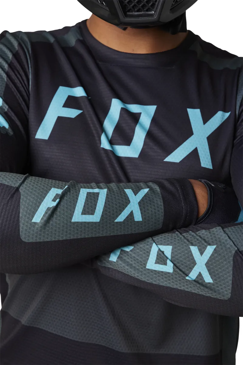 Fox Defend Long Sleeve Mens Jersey - Race Capsule - Emerald-4