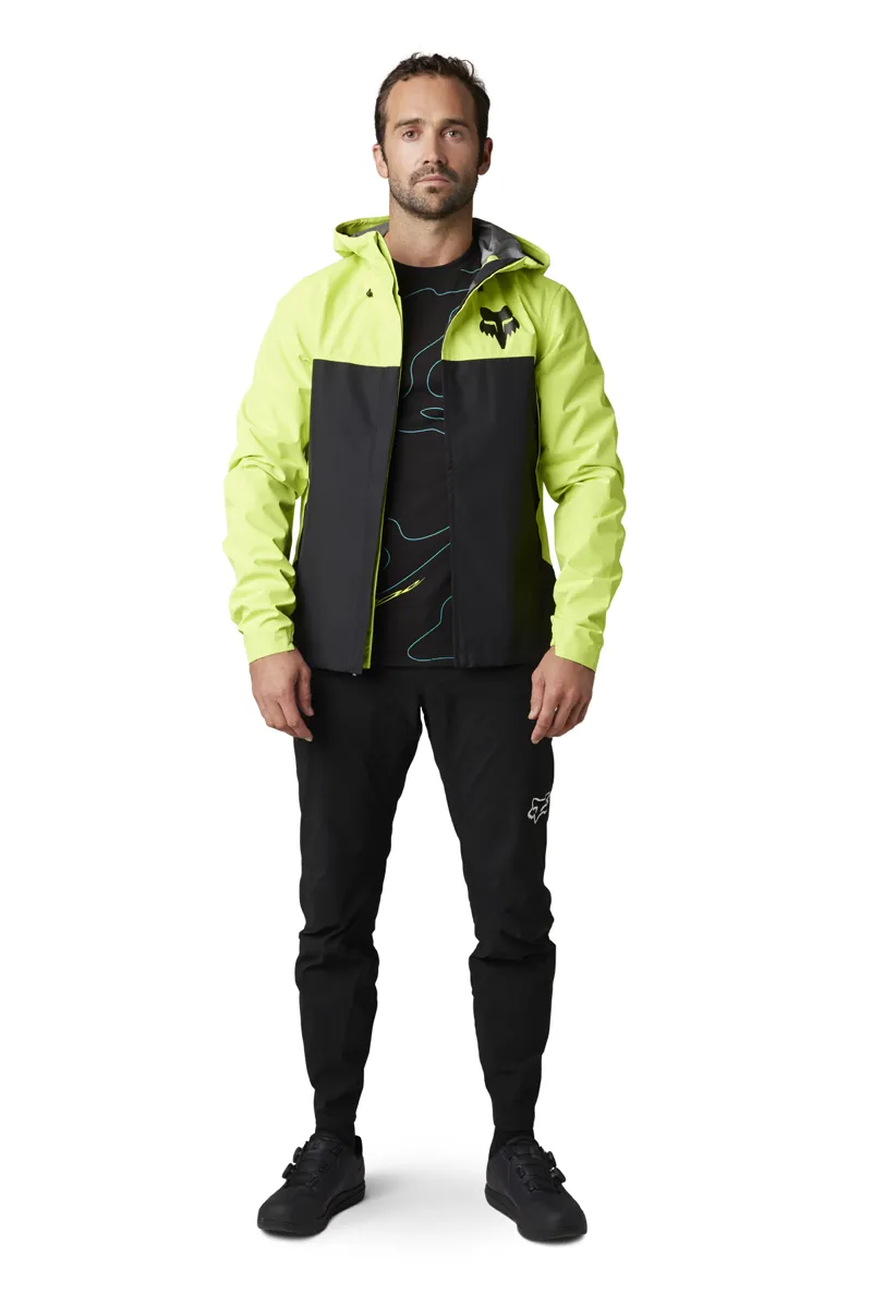 Fox Ranger LUNAR 2.5 Layer Water Jacket - 10K/3K - Flo Yellow-11
