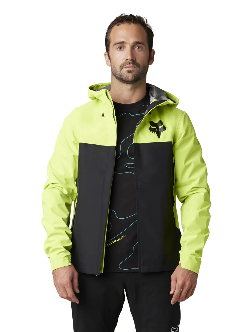 Fox Ranger LUNAR 2.5 Layer Water Jacket - 10K/3K - Flo Yellow-5