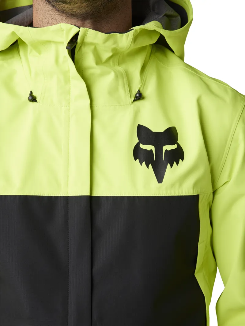 Fox Ranger LUNAR 2.5 Layer Water Jacket - 10K/3K - Flo Yellow-4