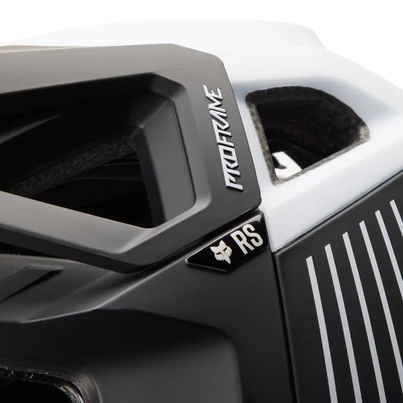 Fox Proframe RS Full Face Helmet Mips Integra Split in Black / White-7