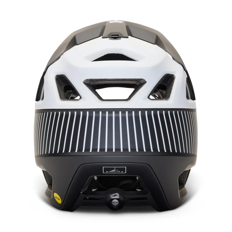 Fox Proframe RS Full Face Helmet Mips Integra Split in Black / White-2