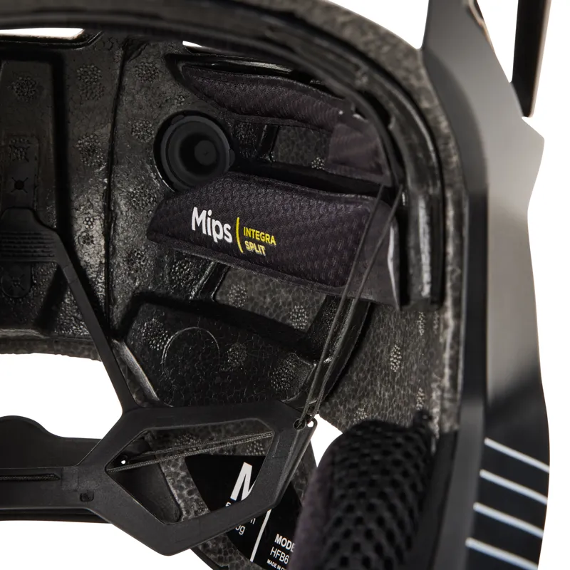 Fox Proframe RS Full Face Helmet Mips Integra Split in Black / White-5