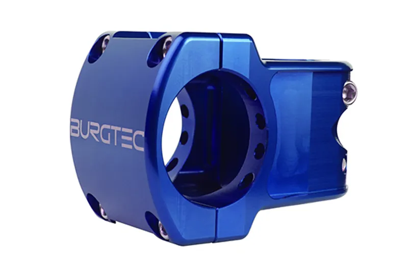 Burgtec Enduro MK2 Stem - Deep Blue - 35mm Reach - 35mm Bar Bore