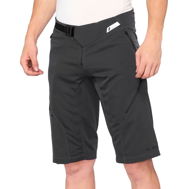 100 Percent Airmatic Shorts - Charcoal