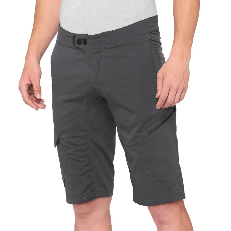 100 Percent Ridecamp Shorts - Charcoal