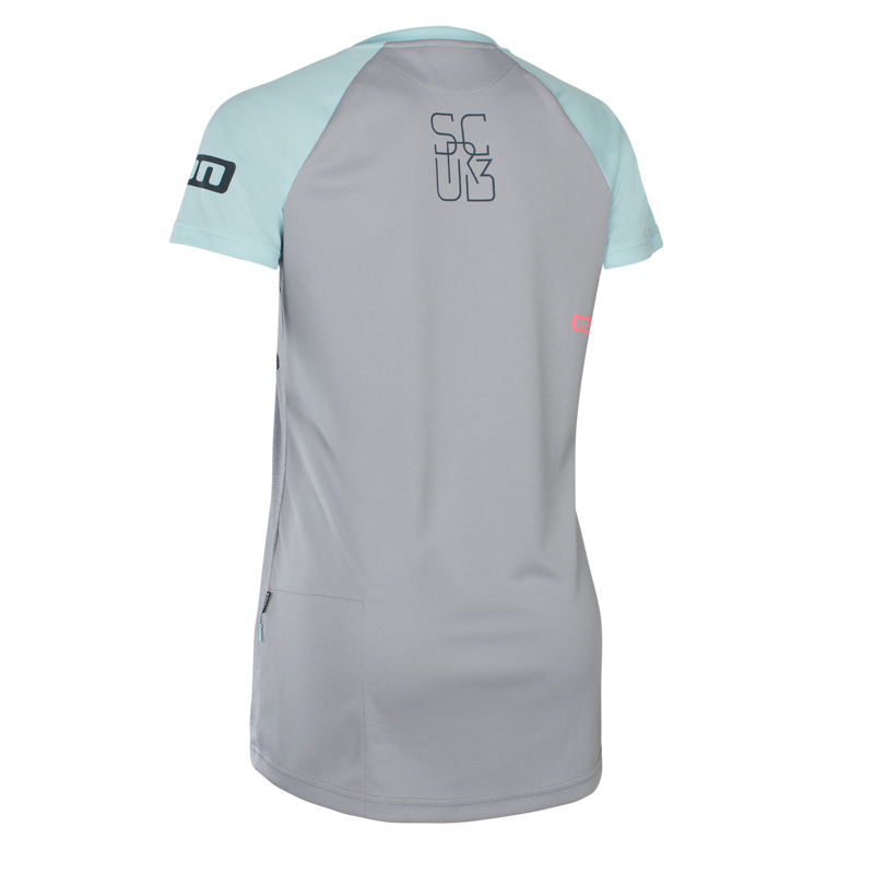 ION Tee Short Sleeve Scrub AMP Womens - Crystal Blue-1