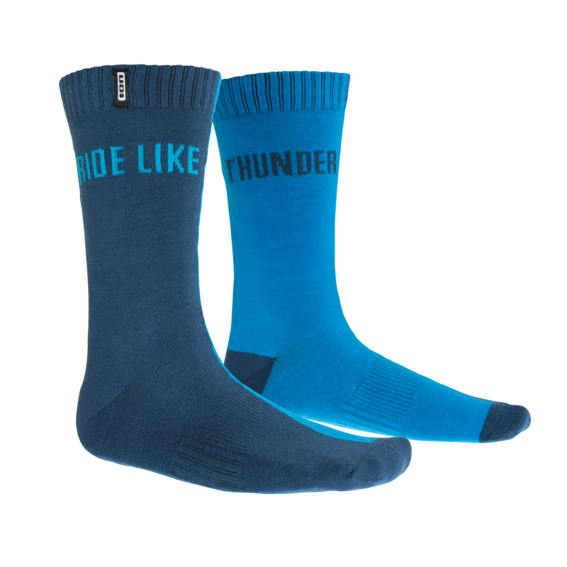 ION - Scrub Socks - Ocean Blue - Riding or Casual Socks