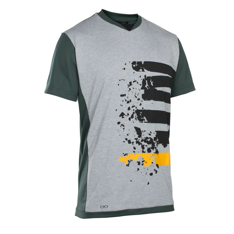 ION - Tee Short Sleeve Letters Scrub AMP - Green Seek