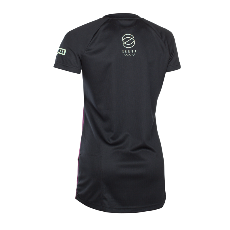 ION - Scrub AMP Short Sleeve Jersey Womens - Pink Isover-1