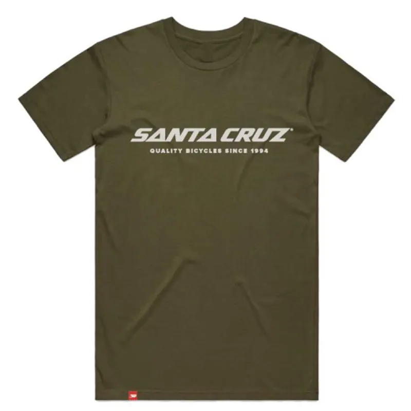 Santa Cruz Clothing - Warden Short Sleeve Tee - Olive Green