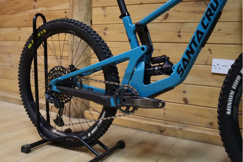 Current Demo Bike - Santa Cruz 5010 - C - S Model - Blue - Small-1