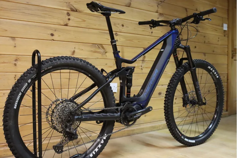 Current Demo Bike - Merida E-OneForty 8000 - Large - Blue L1-4