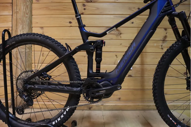 Current Demo Bike - Merida E-OneForty 8000 - Large - Blue L1-8