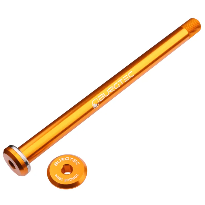 Burgtec - Santa Cruz Rear Axle 148mm - Iron Bro Orange