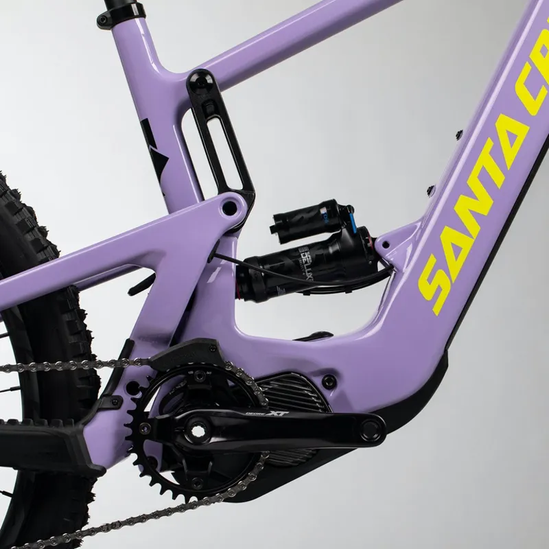 Santa Cruz Bullit S Model - EP8 Motor - Gloss Lavender and Yellow - 2023 Build-2