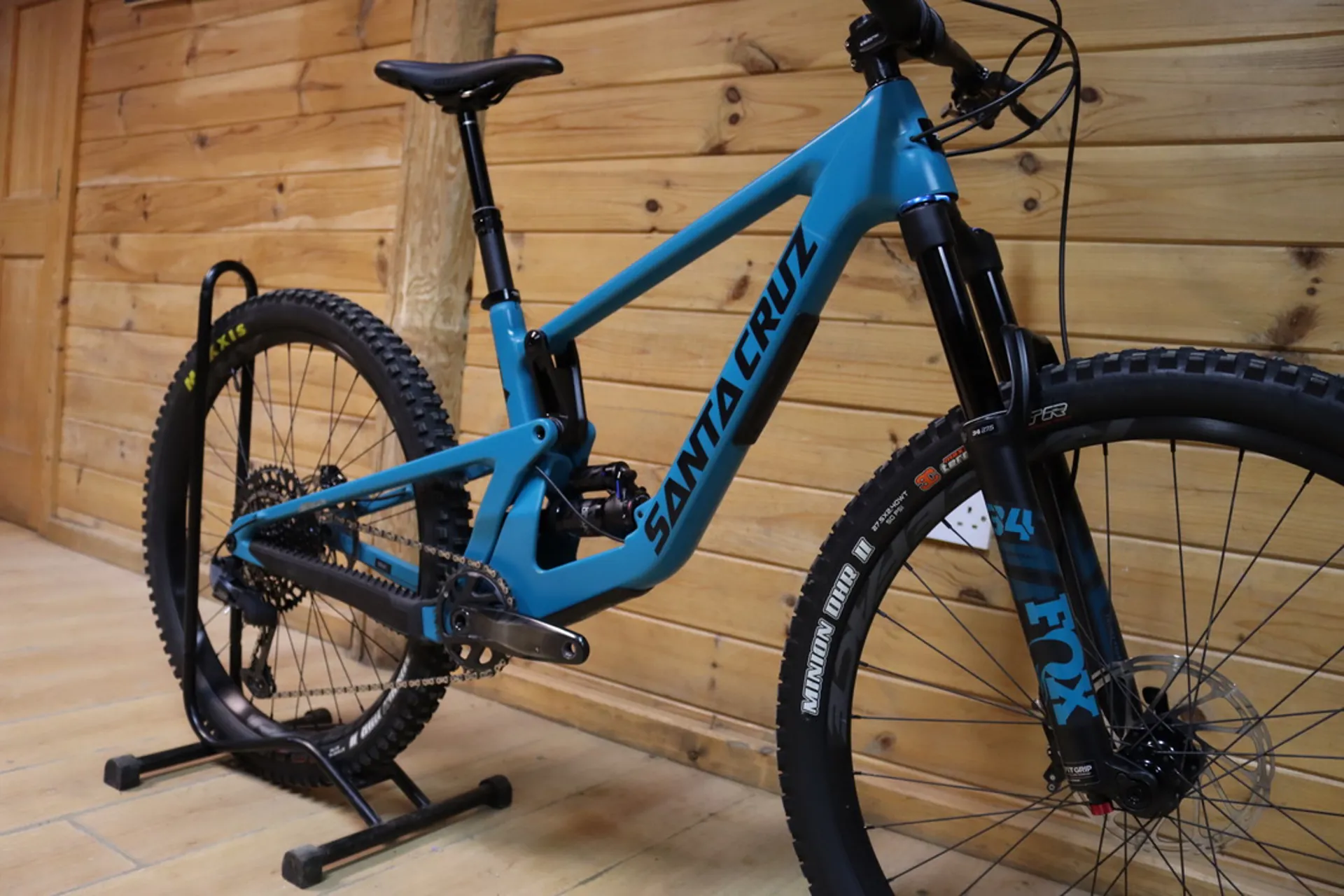 Current Demo Bike Santa Cruz 5010 C S Model Blue Small