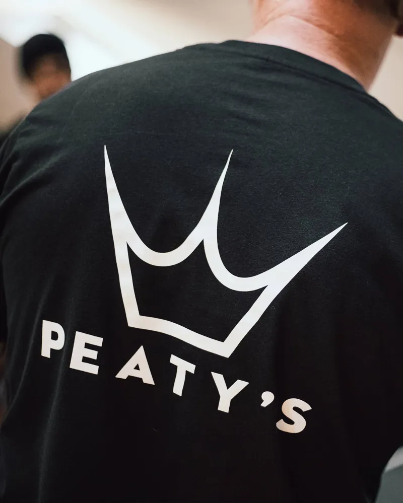 Peaty's RideWear Logo Short Sleeve Tee - Black