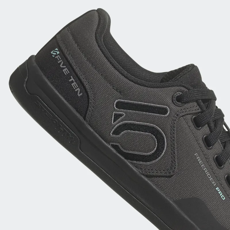 Five Ten Freerider Pro Canvas - Flat MTB Shoe - Black / Grey-3