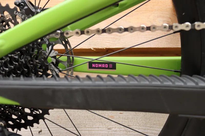 Current Demo Bike - Santa Cruz Nomad 5 C S Model - Large - Adder Green -9